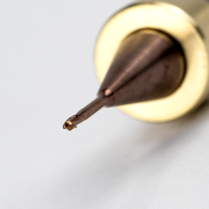 T4/T9 - imes - icore 1.0mm Radius Milling Tool Short, Ti/CoCr - 6mm Shaft - Image 5