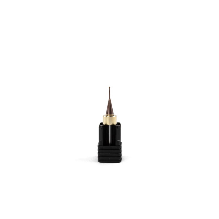 T4/T9 - imes - icore 1.0mm Radius Milling Tool Short, Ti/CoCr - 6mm Shaft - Image 3