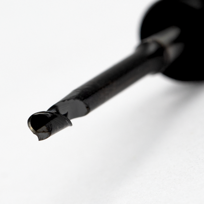 T11 - imes-icore 2.5mm Radius Milling Tool (Single Blade, Slide Coated), PMMA/Wax/Peek - 3mm Shaft - Image 4