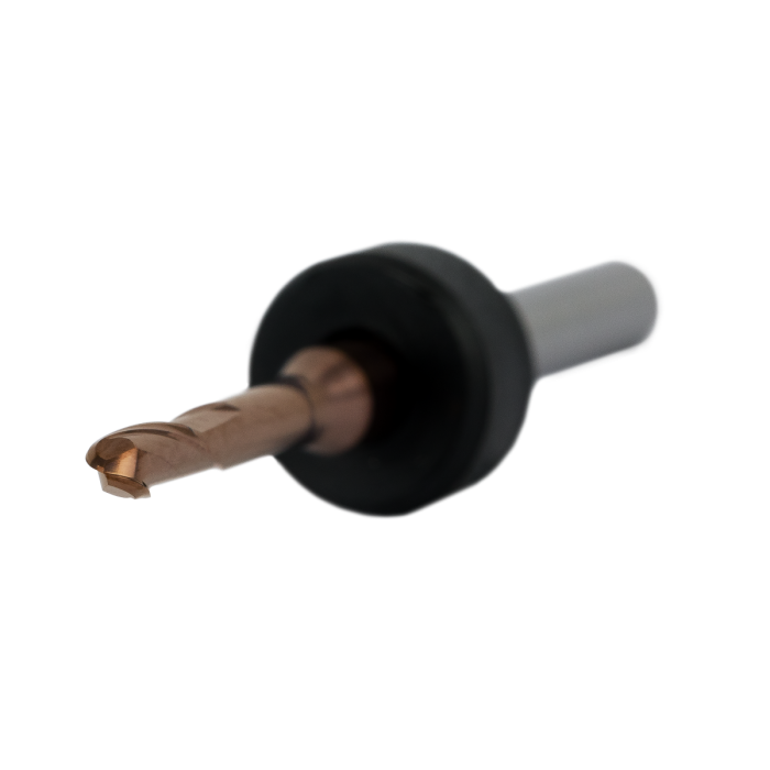 T2/T7 - imes-icore 2.0mm Radius Milling Tool, Ti/CoCr - 3mm Shaft - Image 3