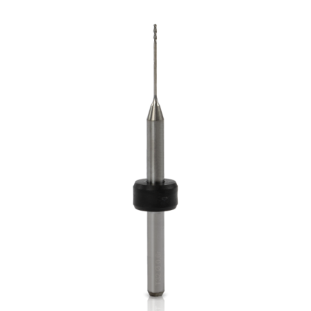 T32 - imes-icore 0.6mm Radius Milling Tool Long, Zr/PMMA/Wax, (extension 12mm) - 3mm Shaft