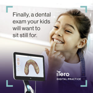 iTero intraoral scanner monitors kids oral health