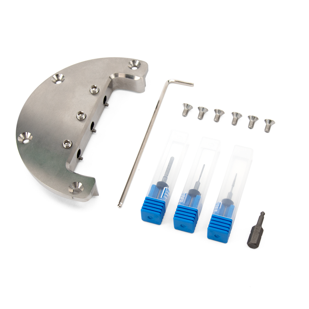 imes-icore Glass Ceramics Holder 3-Fold, 3mm Shaft - Image 2