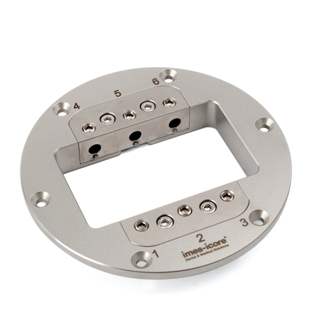 imes-icore Glass Ceramics Holder, 6-Fold, 6mm Shaft - Image 2