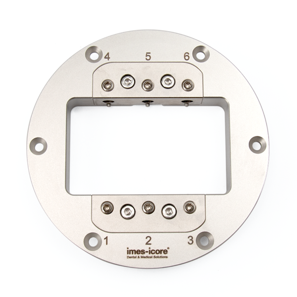 imes-icore Glass Ceramics Holder, 6-Fold, 3mm Shaft - Image 3