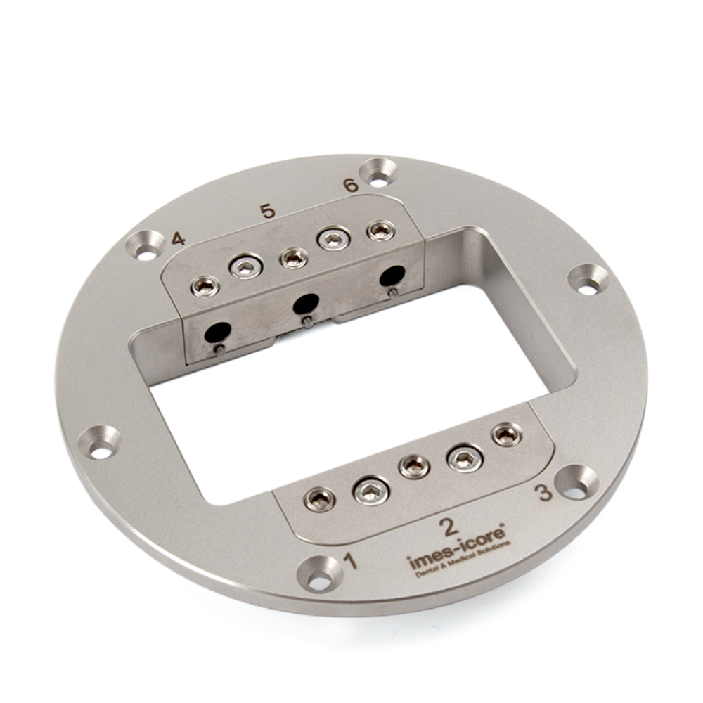 imes-icore Glass Ceramics Holder, 6-Fold, 3mm Shaft - Image 4